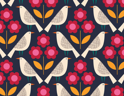 Colorful Birds Assorted Blank Notes