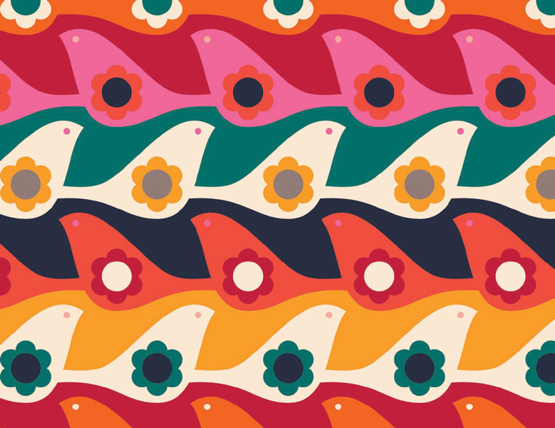 Colorful Birds Assorted Blank Notes