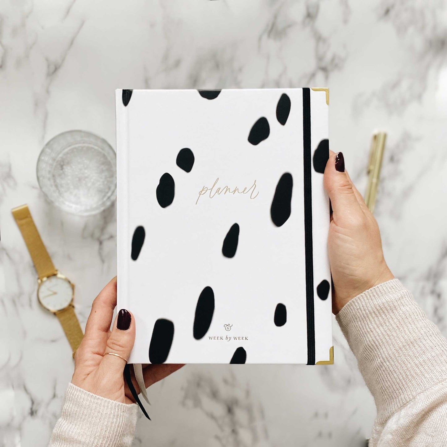 Dalmatian Luxe Undated Weekly Planner