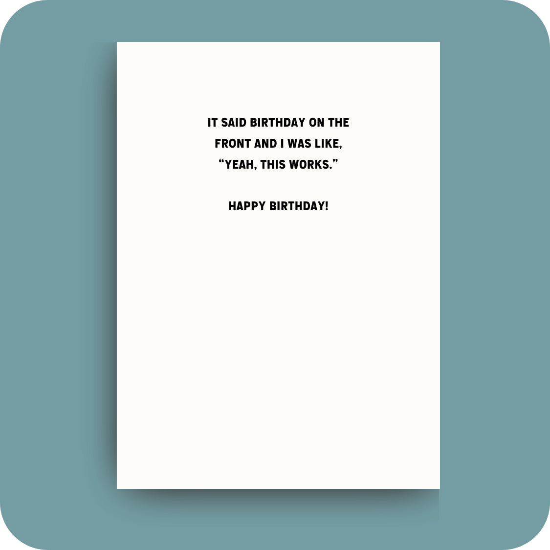 Best Birthday Card in the World Birthday Card