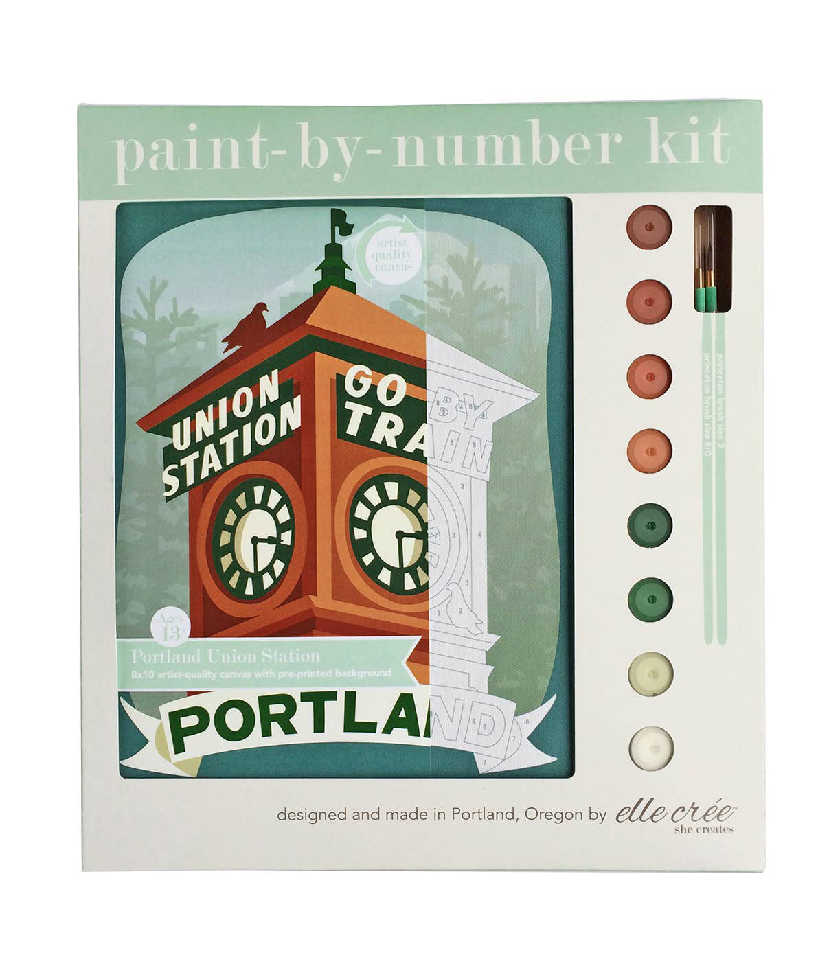 Union Station Tower Paint By Numbers Kit