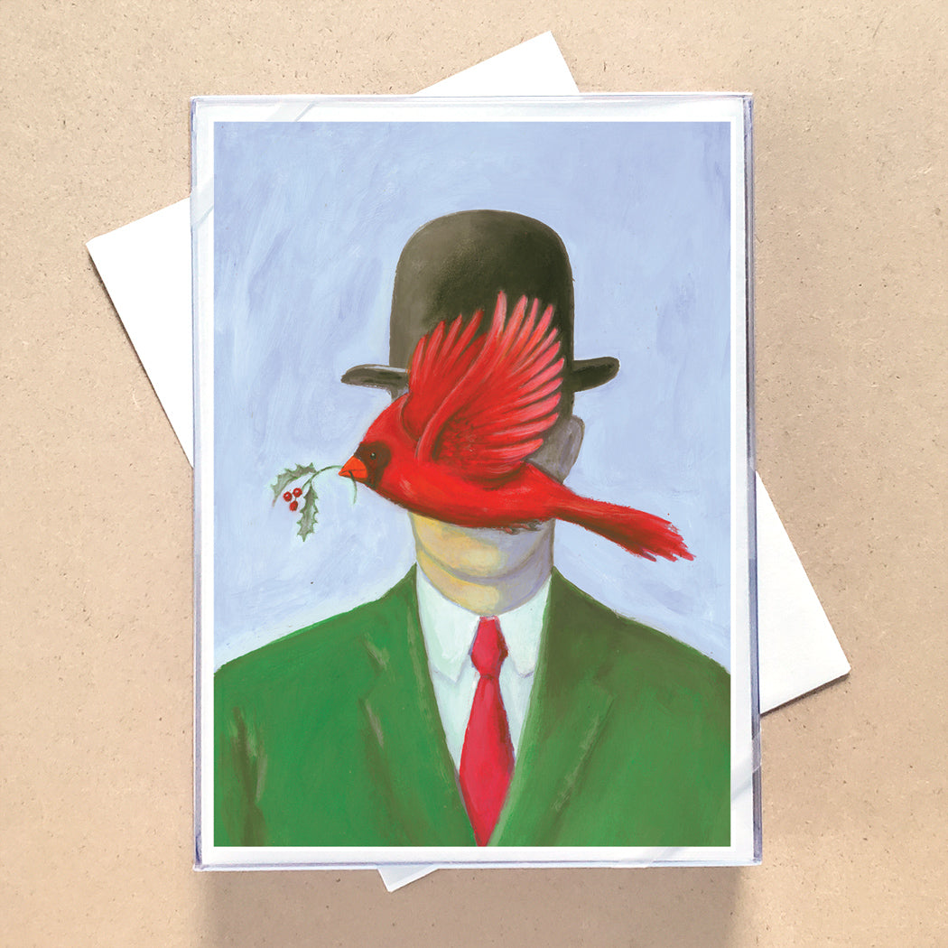 Season's Magritte-ings Holiday Card