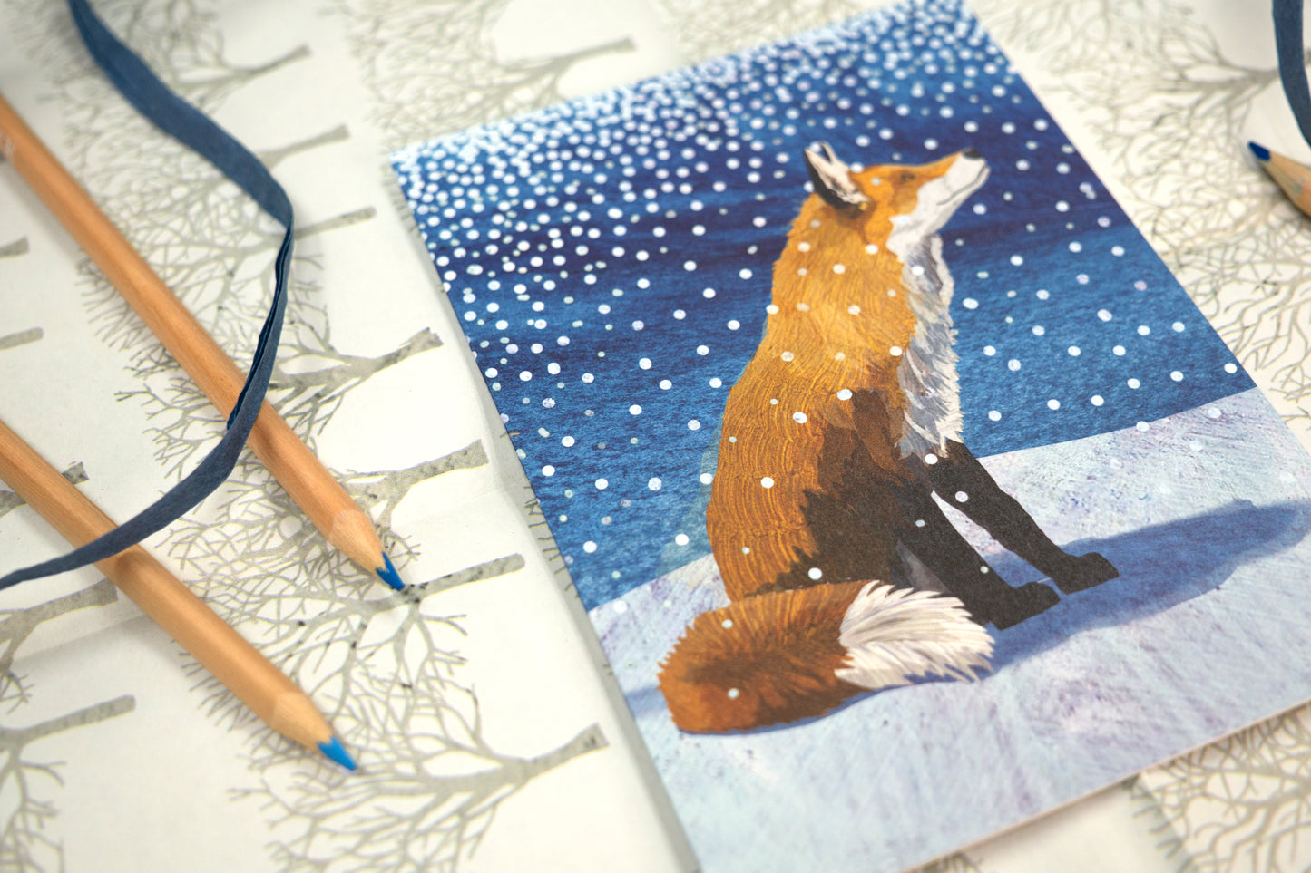 Fox Moment Holiday Card