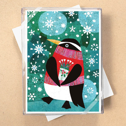 Sweater Penguin Holiday Card