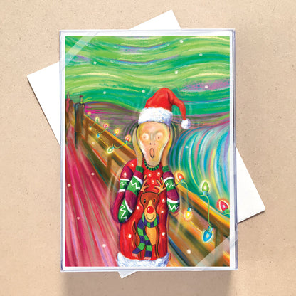 The Scream Holiday Card
