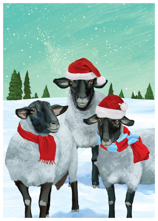 Fleece Navidad Holiday Cards