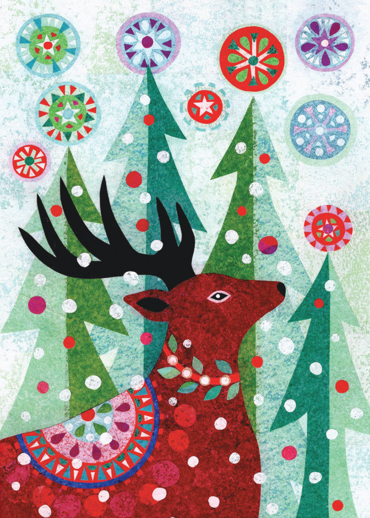 Buck Winter Wonderland Holiday Cards