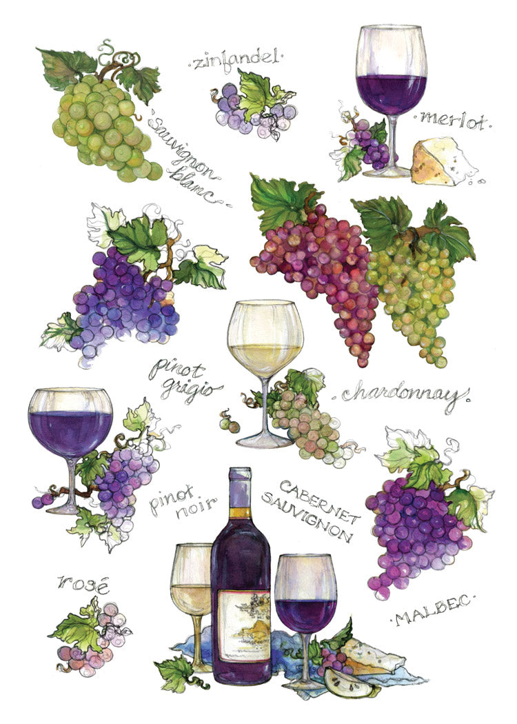 Wine Country Holiday Cards