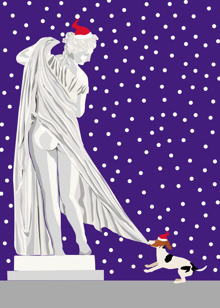 Venus & Pup Christmas Holiday Cards