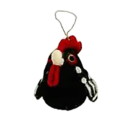 Hen Felted Ornament