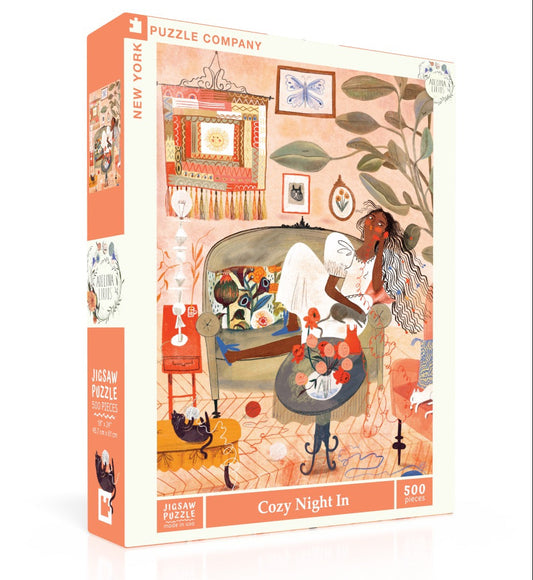 Cozy Night In Puzzle - 500pc