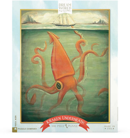 The Kraken Underneath Puzzle - 500pc