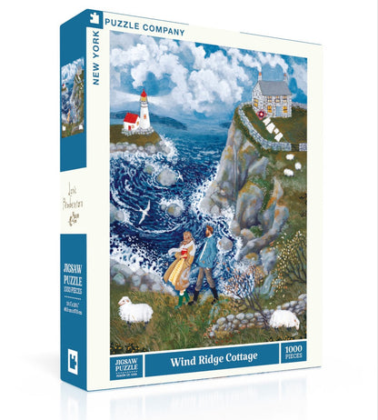 Wind Ridge Cottage by the Sea Puzzle - 1000pc