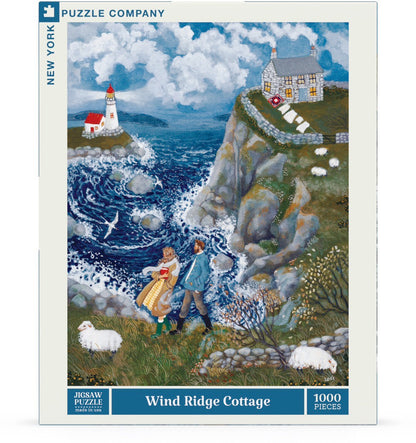 Wind Ridge Cottage by the Sea Puzzle - 1000pc