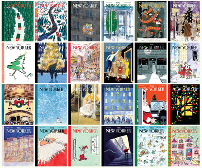 New Yorker Advent Calendar Green, NEW! 2nd Edition - 100pc