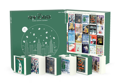 New Yorker Advent Calendar Green, NEW! 2nd Edition - 100pc