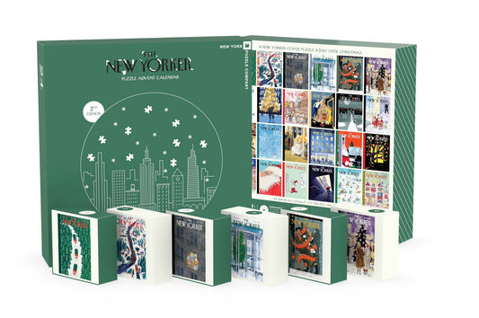 New Yorker Advent Calendar Green, NEW! 2nd Edition - 100pc