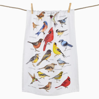 Field Guide to Birds Tea Towel