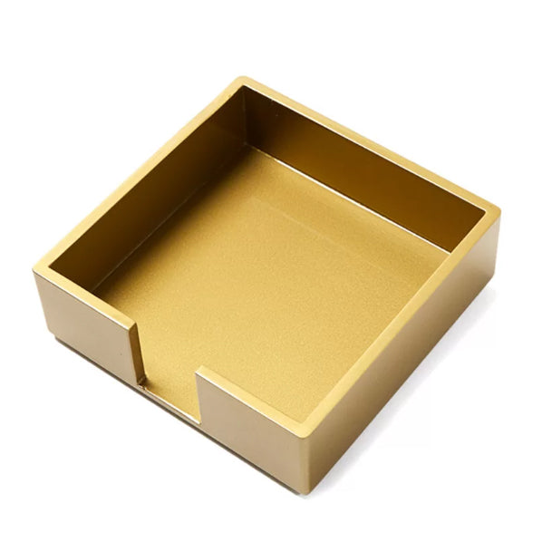 Lacquered Wood Napkin Holders Gold & Silver