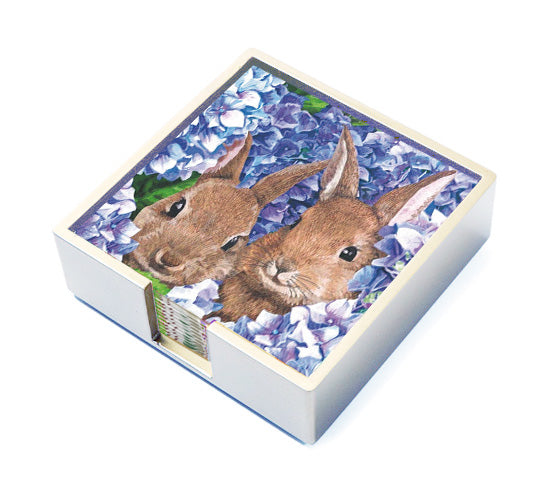 Lacquered Wood Napkin Holders