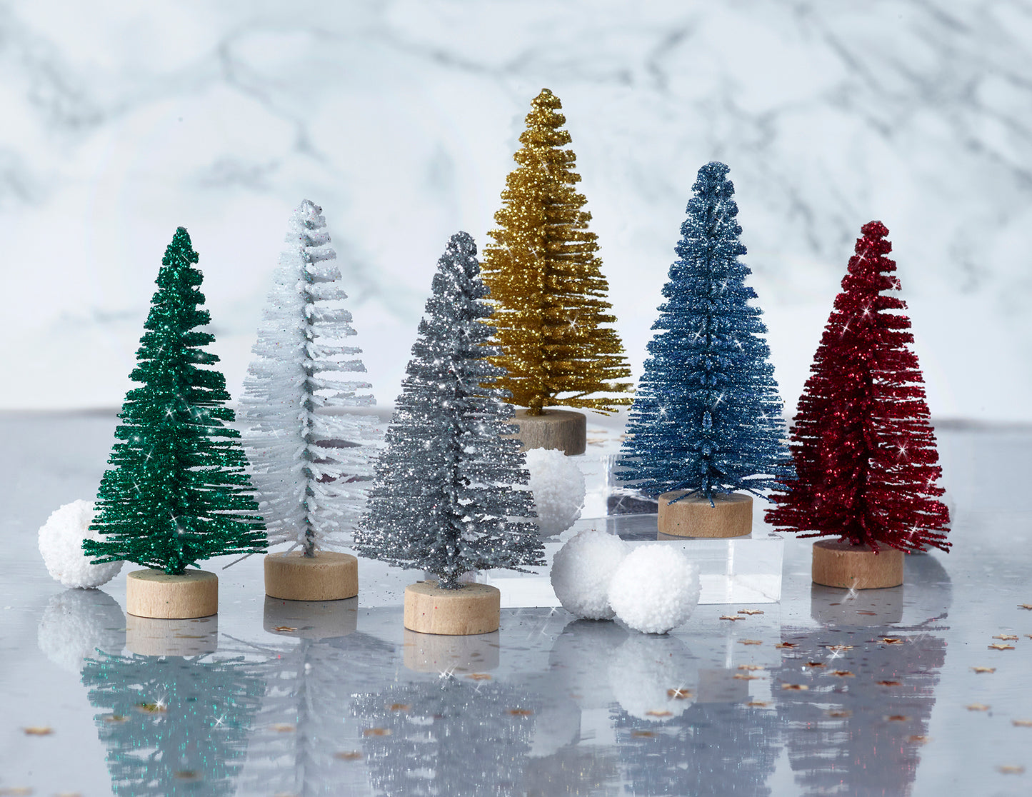 Pine Tree Fizz Foil Christmas Crackers