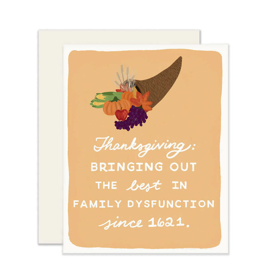Family Dysfunction Thanksgiving Card