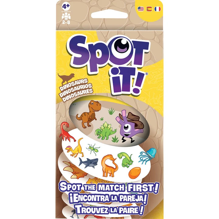 Spot It! Dinosaurs Game (Eco Blister)