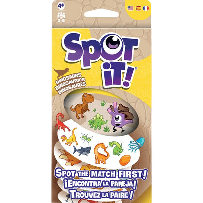 Spot It! Dinosaurs Game (Eco Blister)