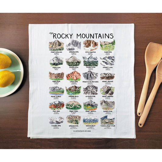 The Rocky Mountains Towel