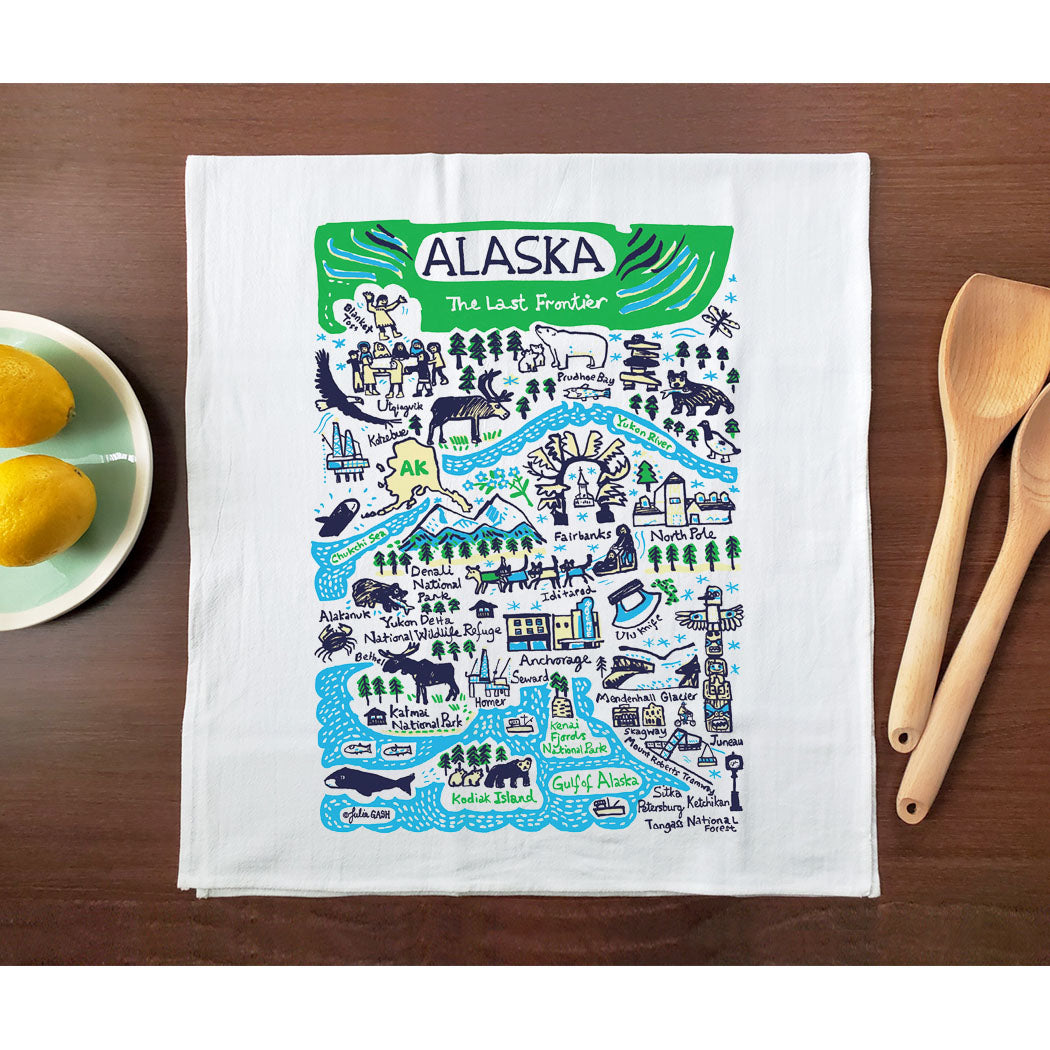 Statescapes: Alaska Towel