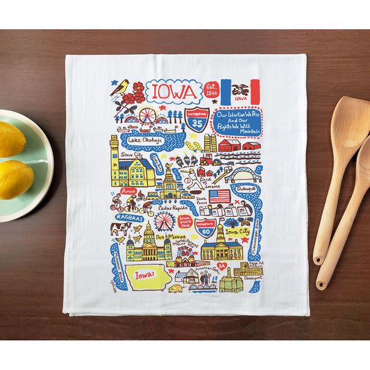 Statescapes: Iowa Towel