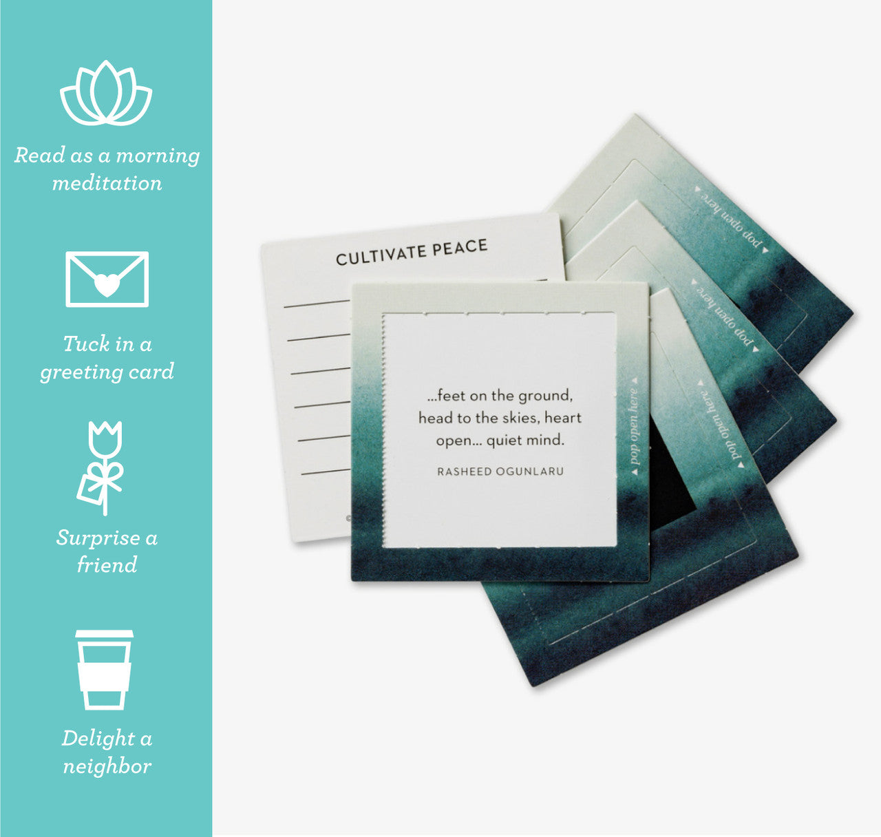 Embrace Calm: ThoughtFulls Pop-Open Messages