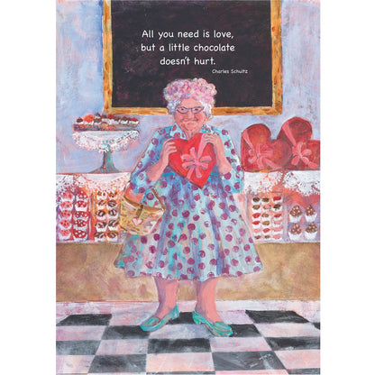 All You Need is Chocolate Valentine's Card