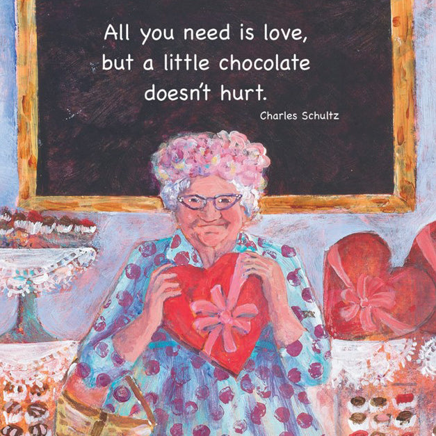 All You Need is Chocolate Valentine's Card