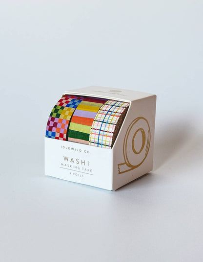 Rainbow Washi Tape, Set of 3