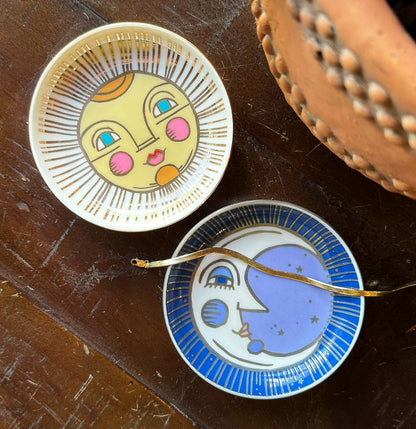 Mid-Century Sun Trinket Dish