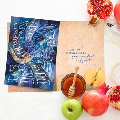 Generous and Kind Rosh Hashanah Card
