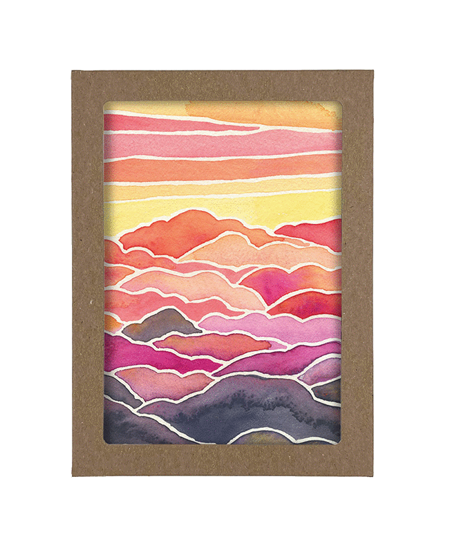 Picicci Lanscape Rainbows Assorted Boxed Note Cards
