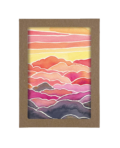 Picicci Lanscape Rainbows Assorted Boxed Note Cards