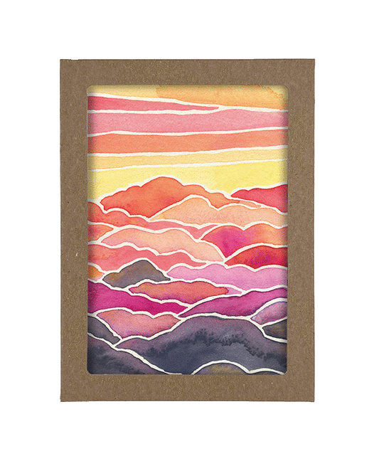 Picicci Lanscape Rainbows Assorted Boxed Note Cards