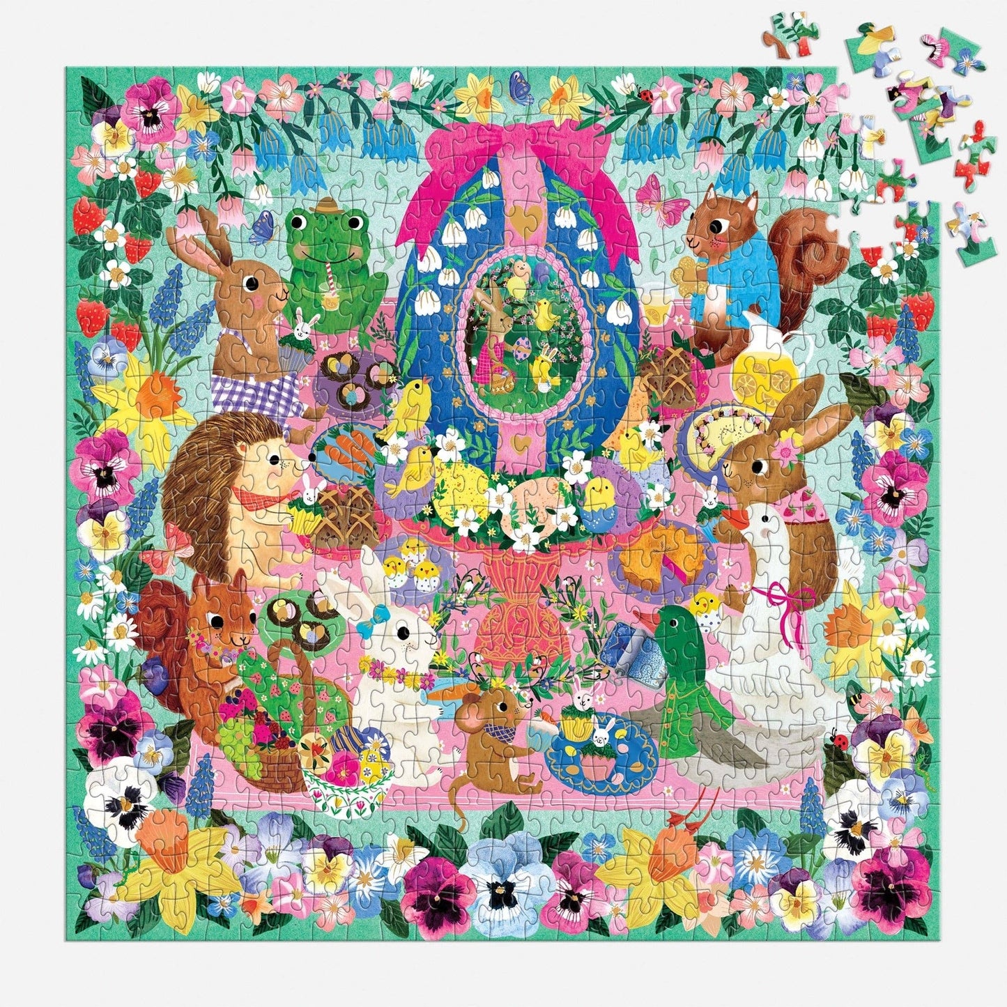 Egg-cellent Day Foil Family Puzzle - 500pc