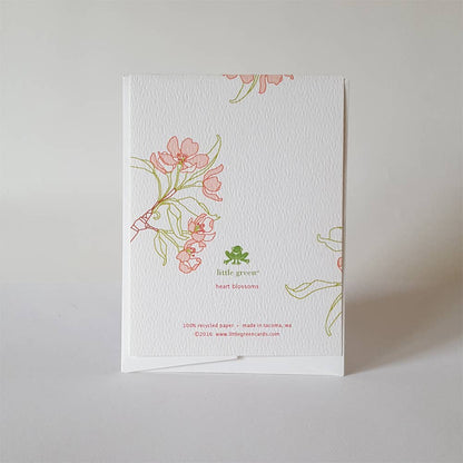 Heart Blossom Love Card