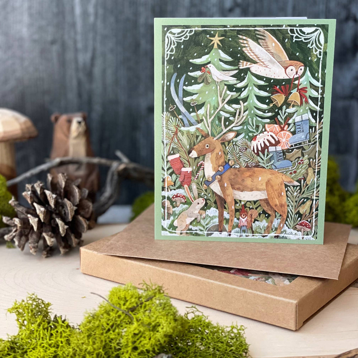 Woodland Christmas Boxed Cards