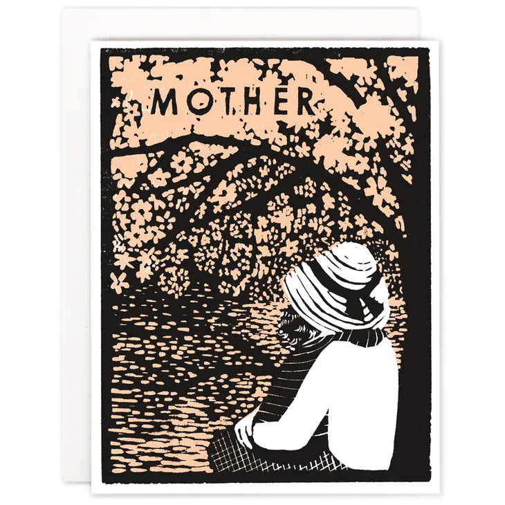 Mother Silhouette Mother's Day Card