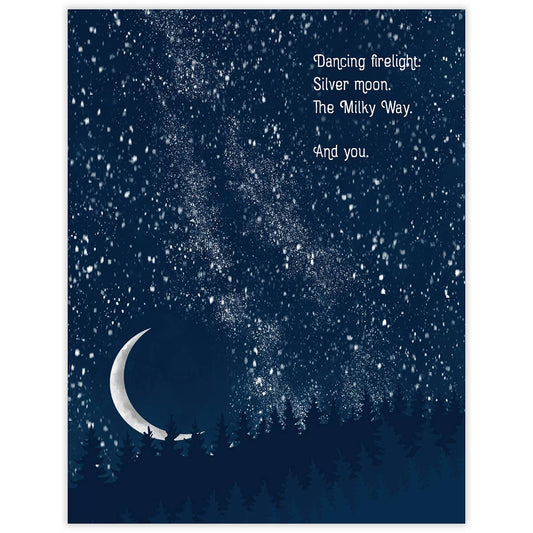 Milky Way Love Card