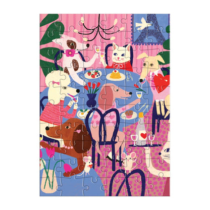 Paws for Love Greeting Card Puzzle