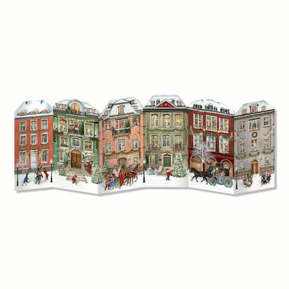 Town & Country Expanding Advent Calendar Cards, 4 styles