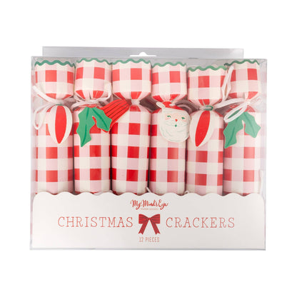 Plaid Sugar Plum Christmas Crackers