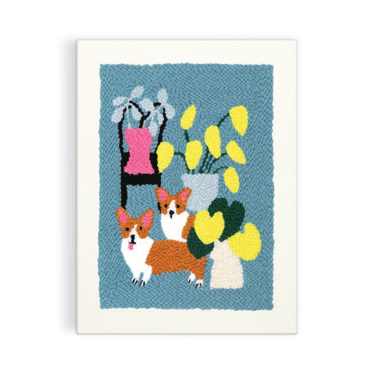 Corgi & Friends DIY Punch Needle Kit