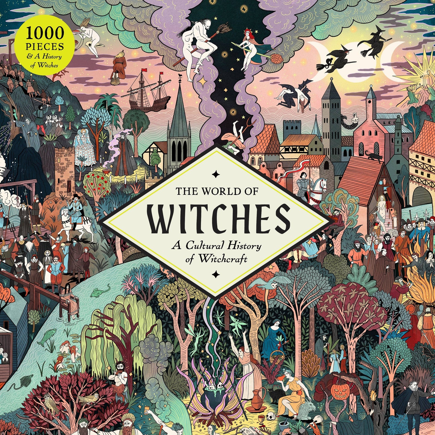 The World of Witches: A Cultural History of Witchcraft 1000 Piece Puzzle